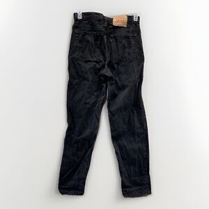 Vintage Levi's 521 Jeans Women's 12 29x27 Tapered Fit Tapered Leg